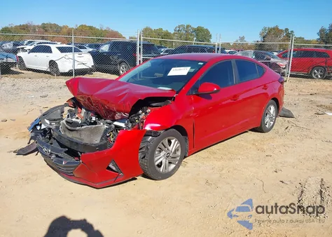 2020 Hyundai Elantra Sel z USA, uszkodzony, nr VIN 5NPD84LF4LH553842